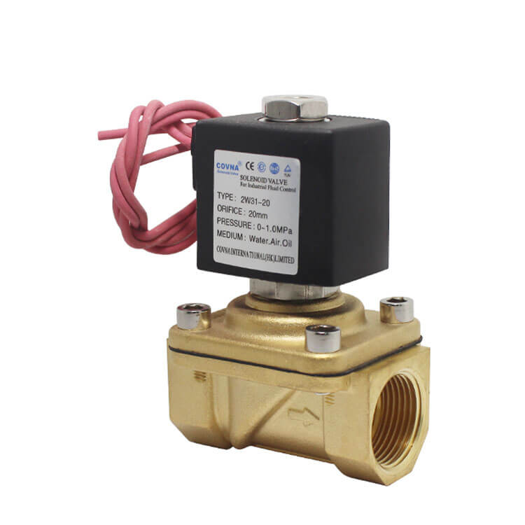 2W31 Brass Water Solenoid Valve – Direct Acting